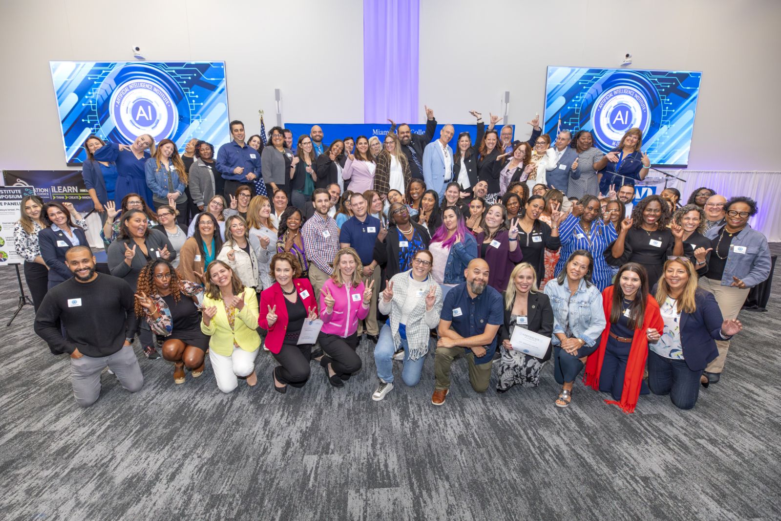 2024 AI Institute Symposium group