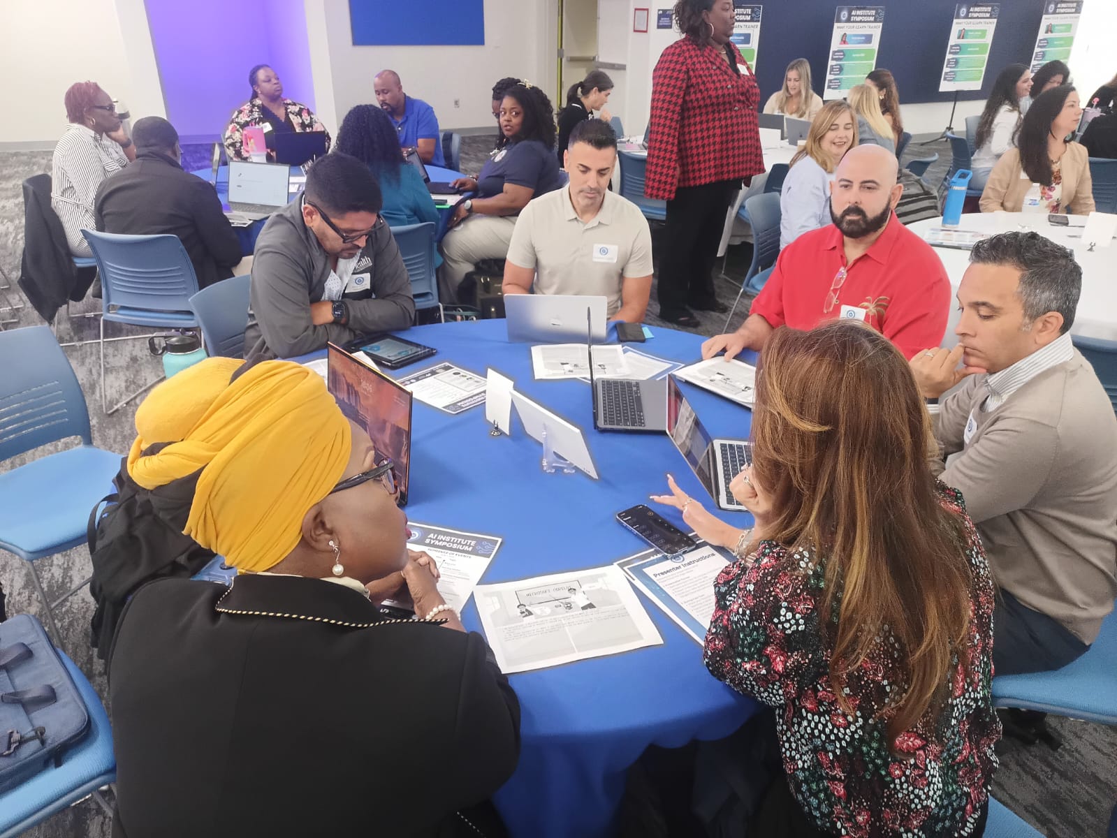 2025 AI Institute participants collaborating